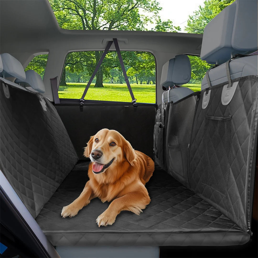 BINGOPAW Waterproof Dog Car Seat Cover and Travel Hammock Extender