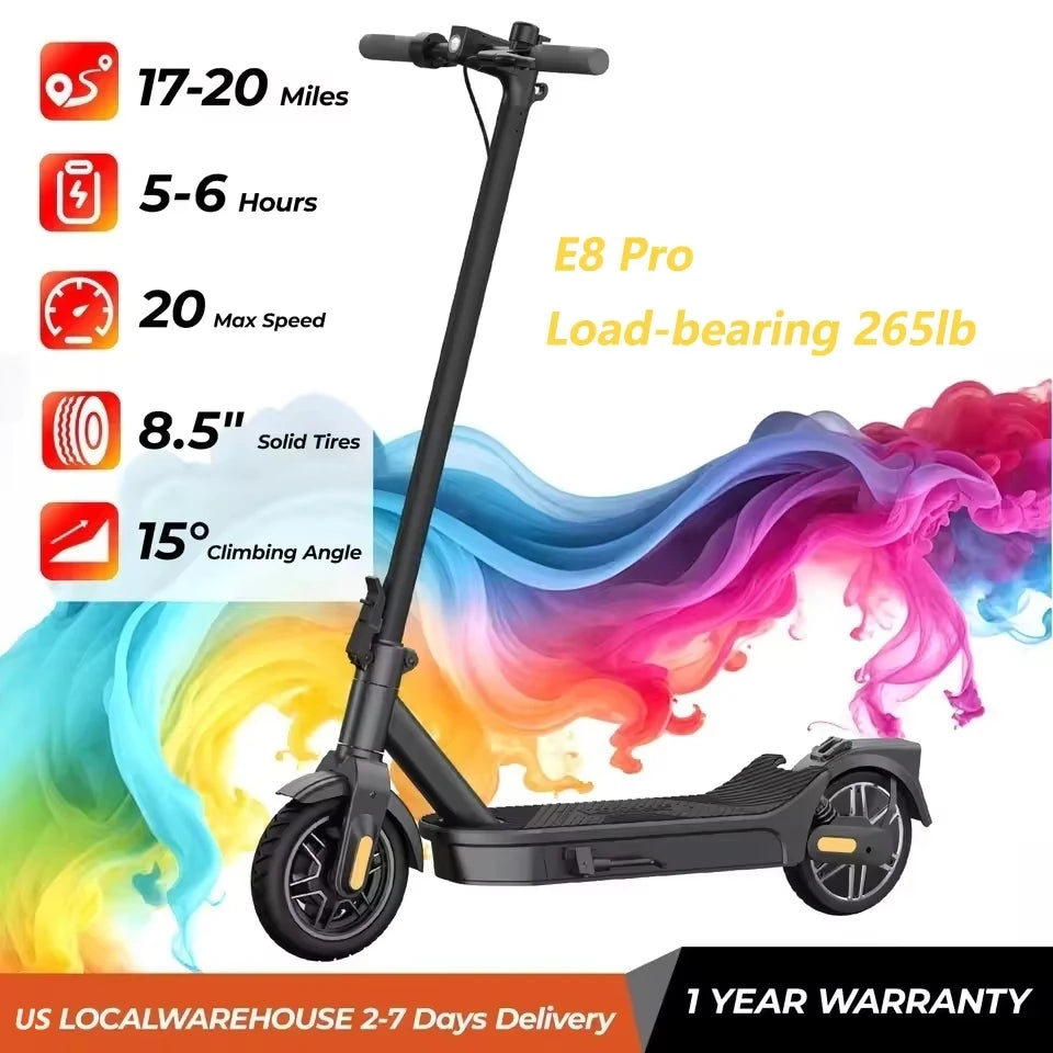 HeroPick Foldable Electric Scooter With Dual Suspension And Fast Charging
