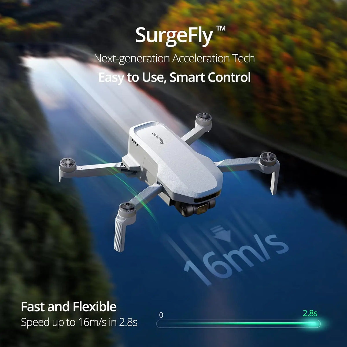 Potensic 4K GPS Drone With Single Axis Gimbal Camera