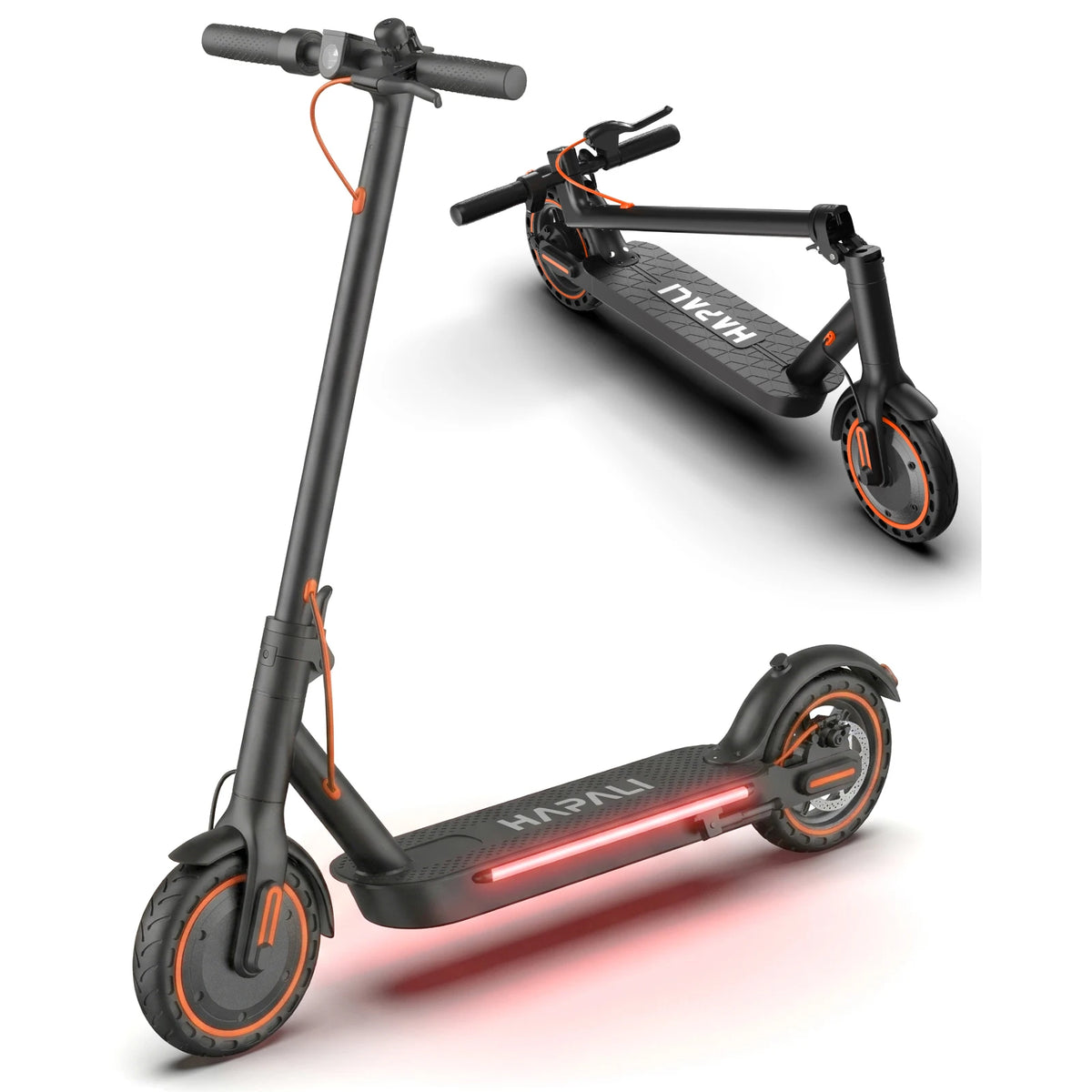 Osboo 550W Folding Electric Scooter With Built In Side Lights