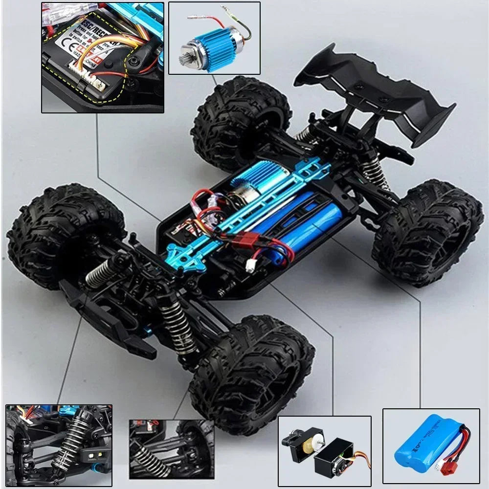WLtoys 4WD Off Road Remote Control Monster Truck for Kids