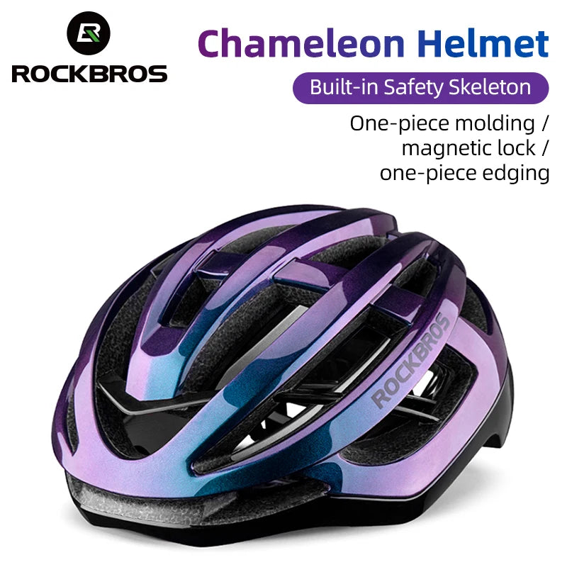 Rockbros Ultralight Road Bicycle Helmet With Shockproof Protective Design