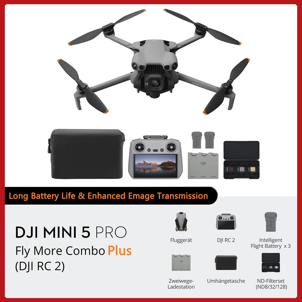 DJI Mini 5 Pro With 4K Camera And Tracking System