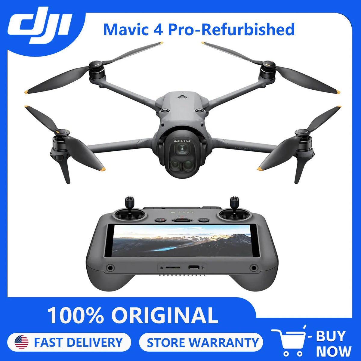 Refurbished DJI Mavic 4 Pro Tri-Camera Professional Camera Drone