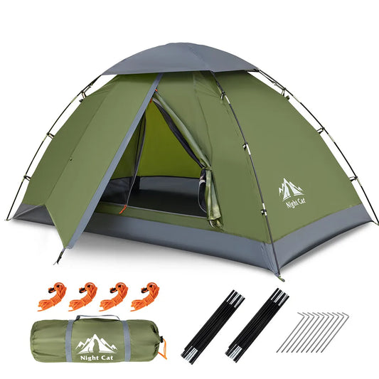 Night Cat Single Layer Backpacking And Camping Tent