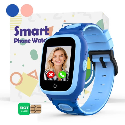 Waterproof 4G Kids Smartwatch With GPS Tracker And Video Call