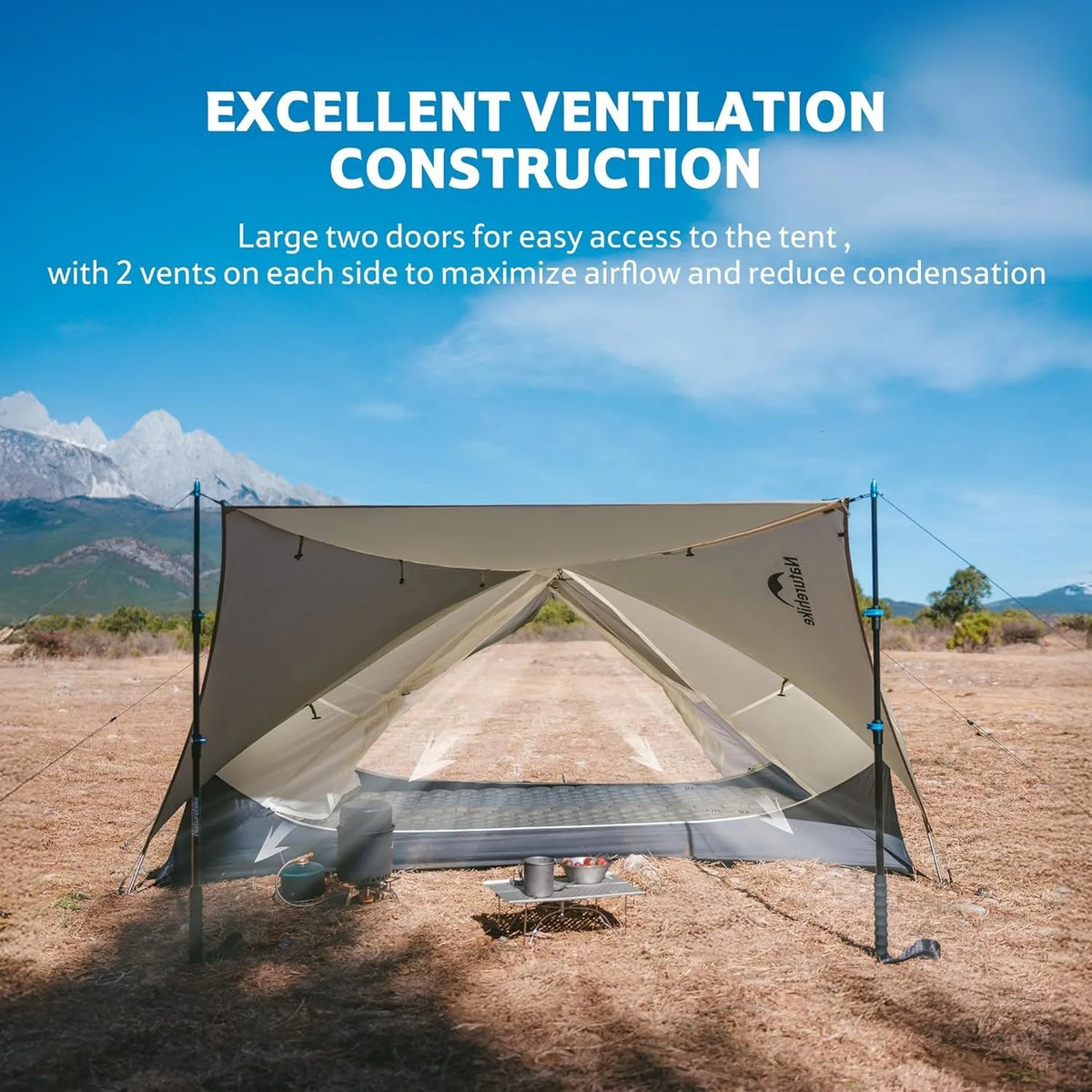 Naturehike Mongar Ultralight Waterproof Double Layer Camping Hiking Tent