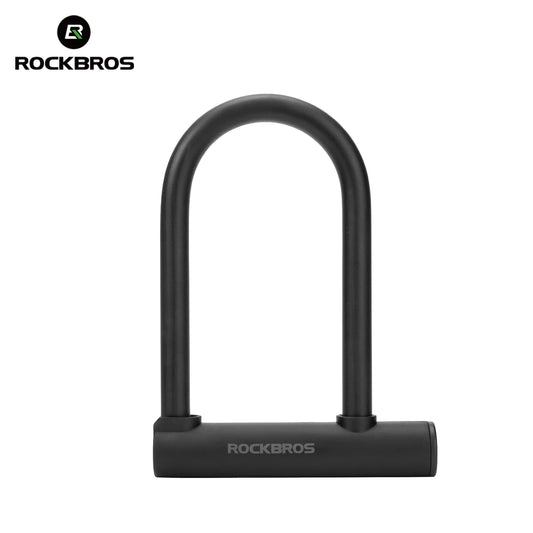 Rockbros Anti Theft U Lock With Silicone Waterproof Shell