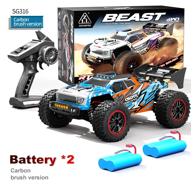 ZNLYRION Brushless RC Truck With Full Metal Gear Differential