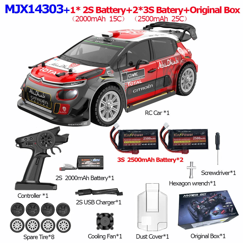 Jyscend Brushless Four Wheel Drive Off Road RC Car