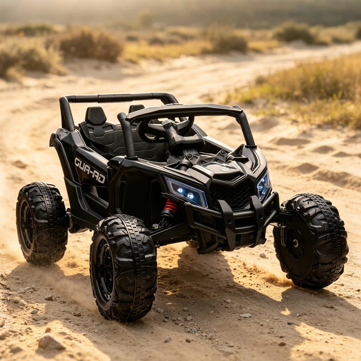 HiMISS Kids Ride On UTV With Remote Control And Dual Motor