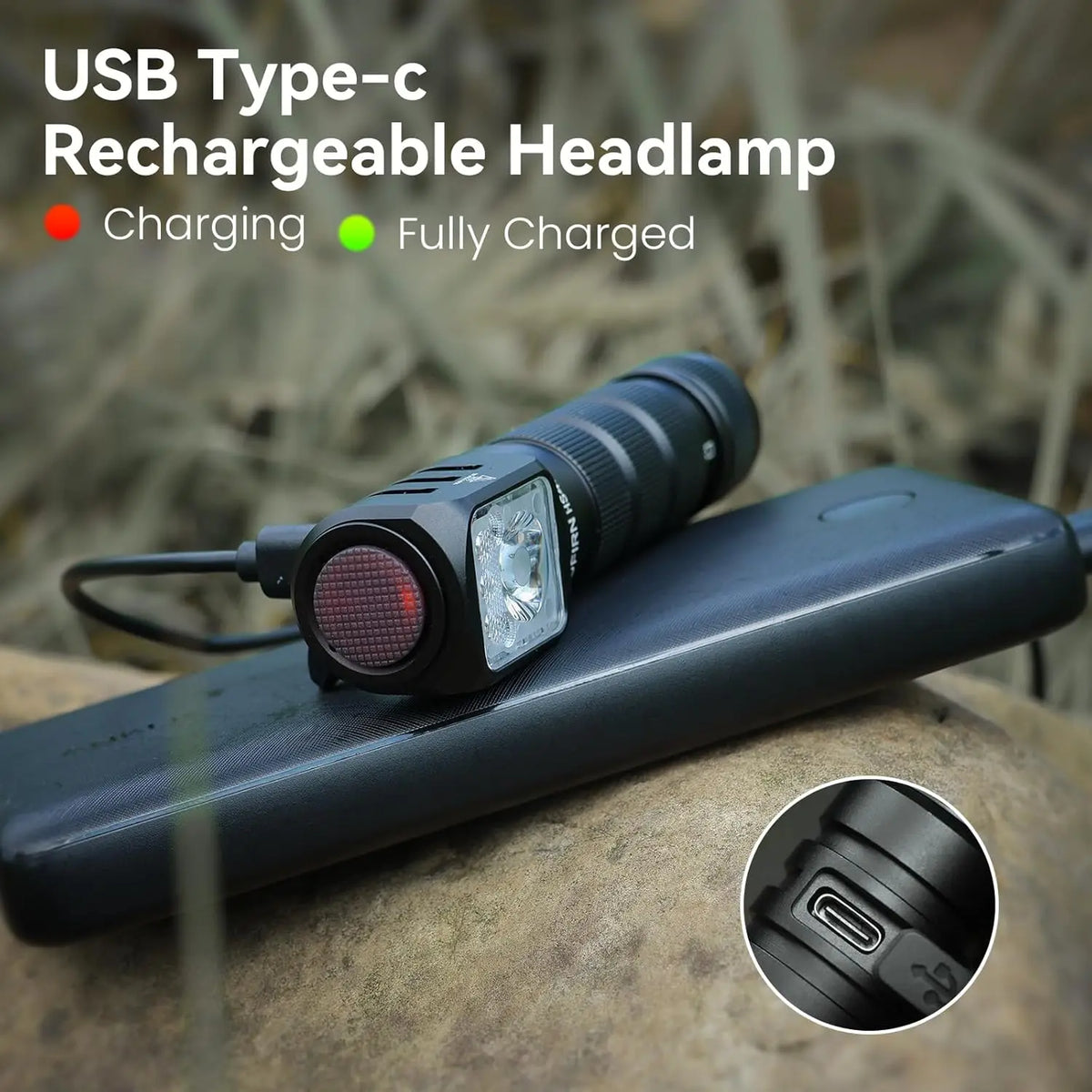 Sofirn HS42 LED Headlamp 2100 Lumens USB C Rechargeable Magnet