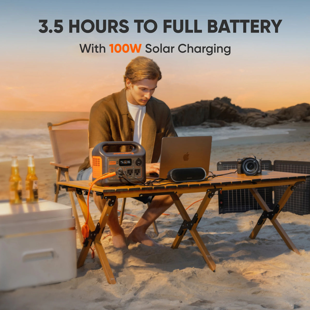 Jackery Explorer 300 Portable Power Station With Extension Cord