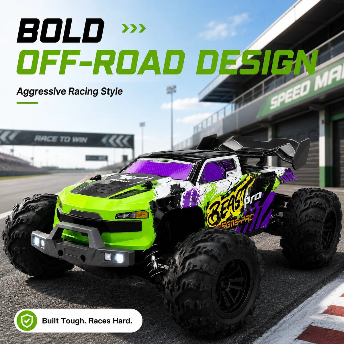 ZNLYRION SG116MAX PRO 4WD Off Road RC Racing Buggy