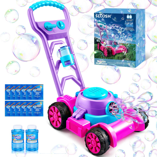 Joyfy Bubble Lawn Mower Outdoor Bubble Machine For Kids