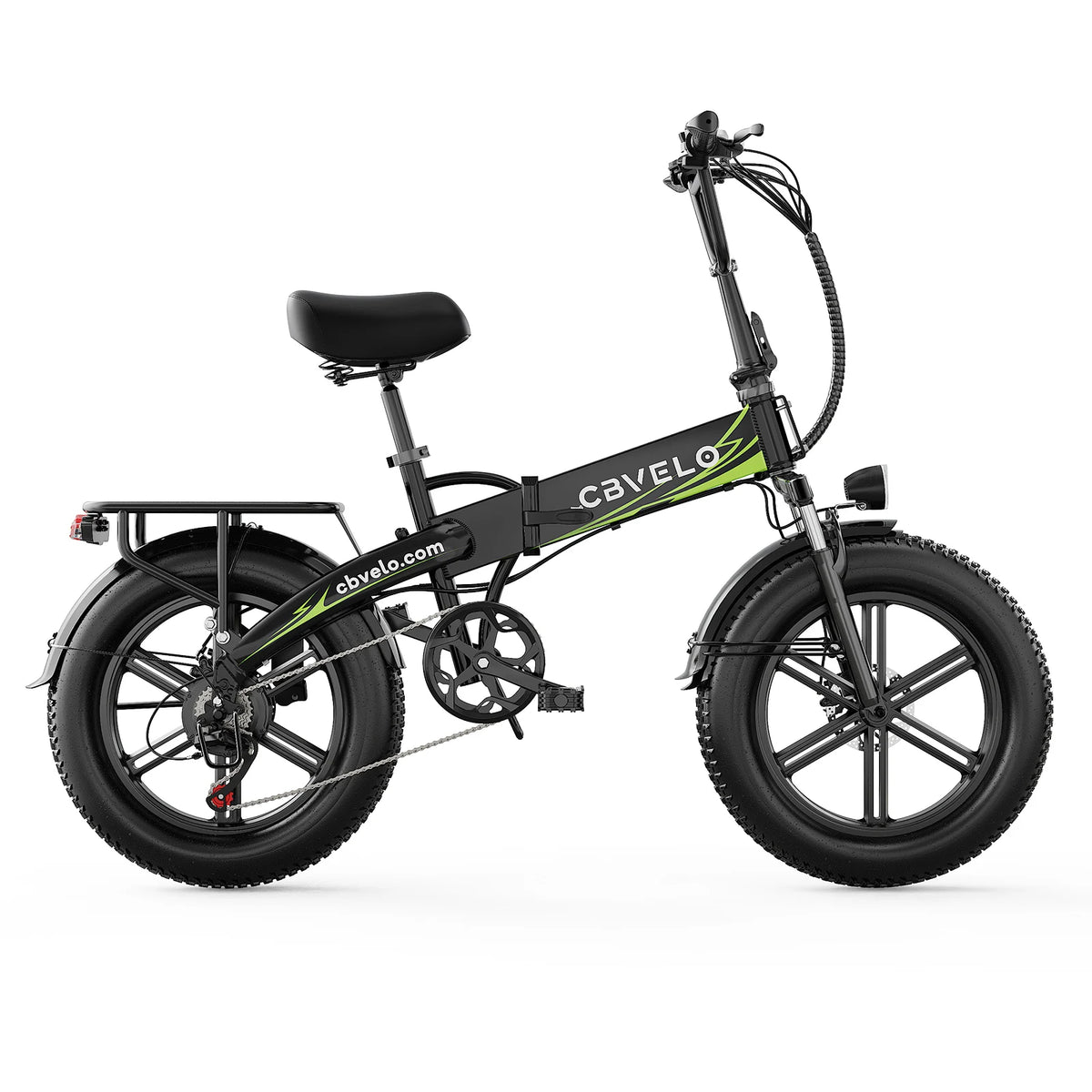 CBVELO EK5 Foldable Electric Mountain Bike With Long Range Battery
