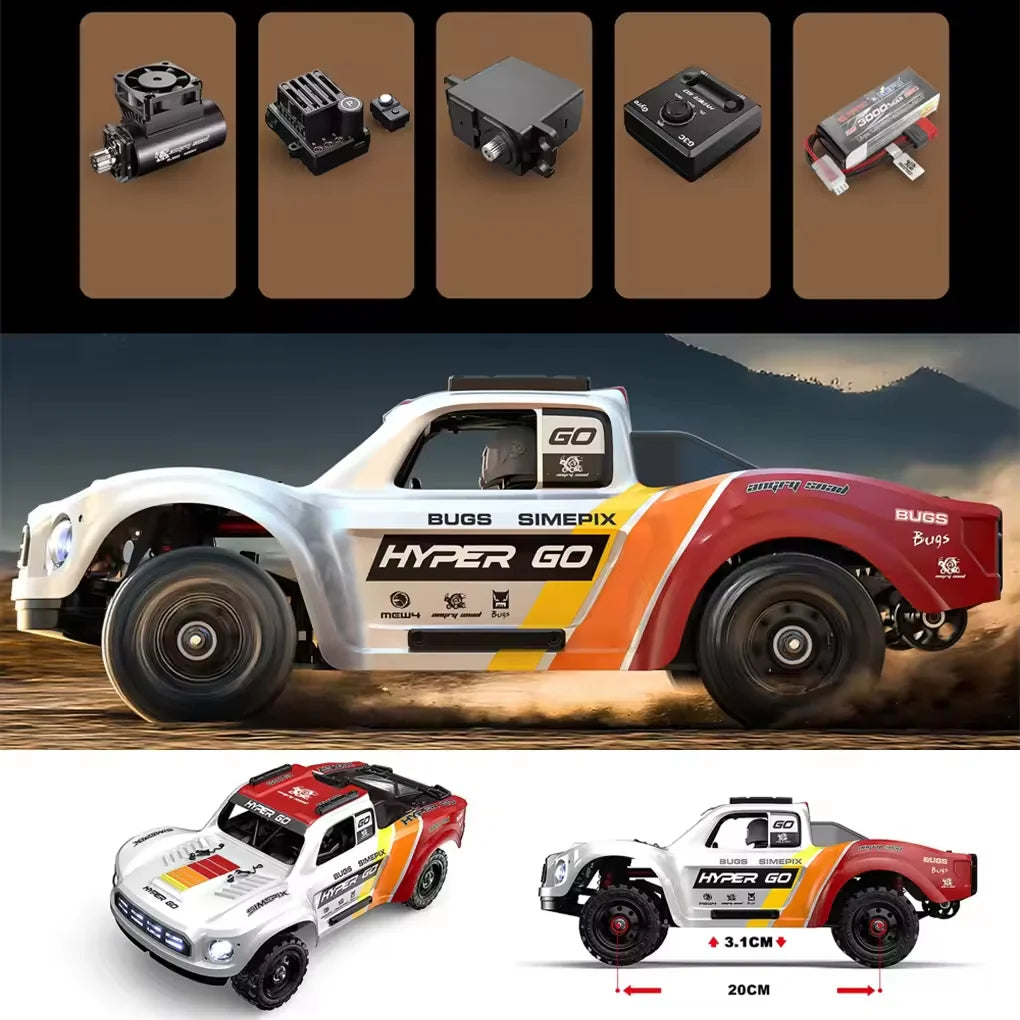 MJX Hyper Go Brushless 4WD Remote Control Racing Truck