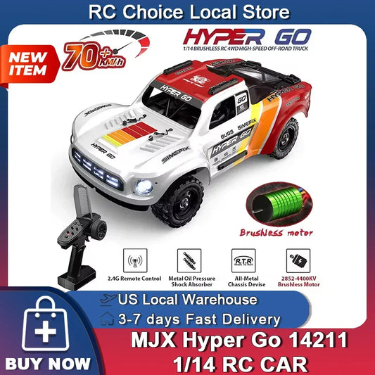 MJX Hyper Go Brushless 4WD Remote Control Racing Truck