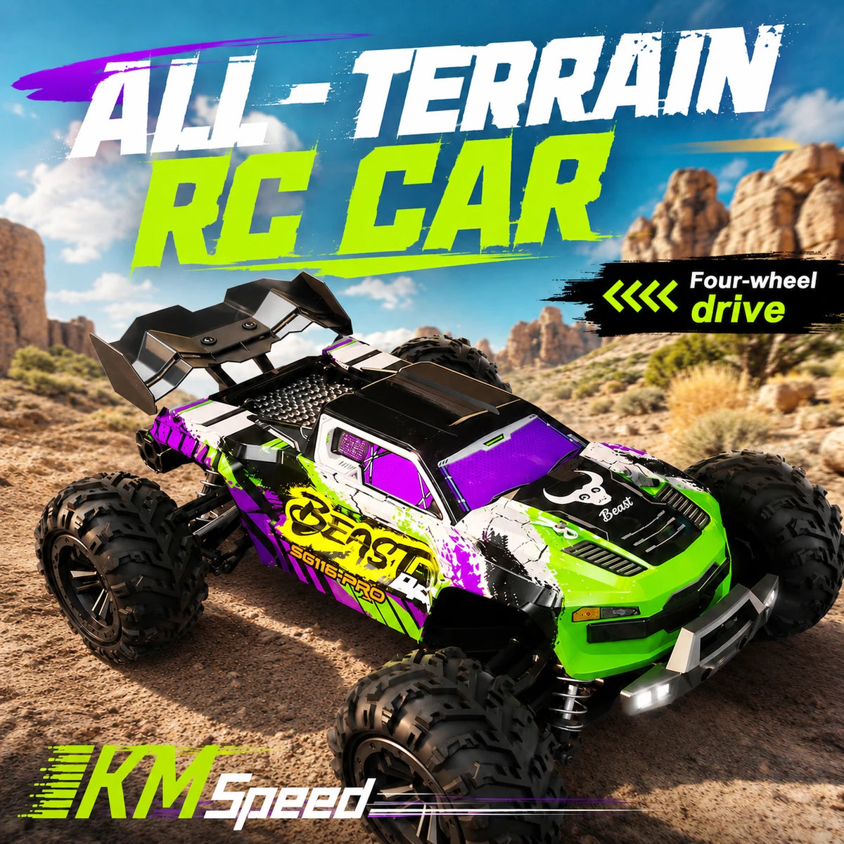 ZNLYRION SG116MAX PRO 4WD Off Road RC Racing Buggy