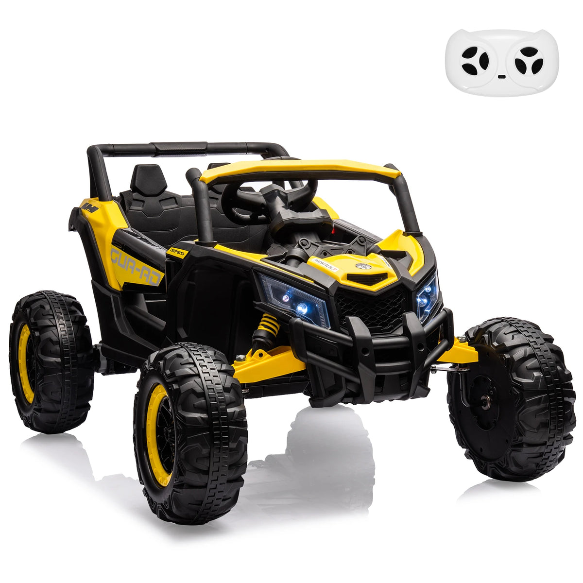 HiMISS Kids Ride On UTV With Remote Control And Dual Motor