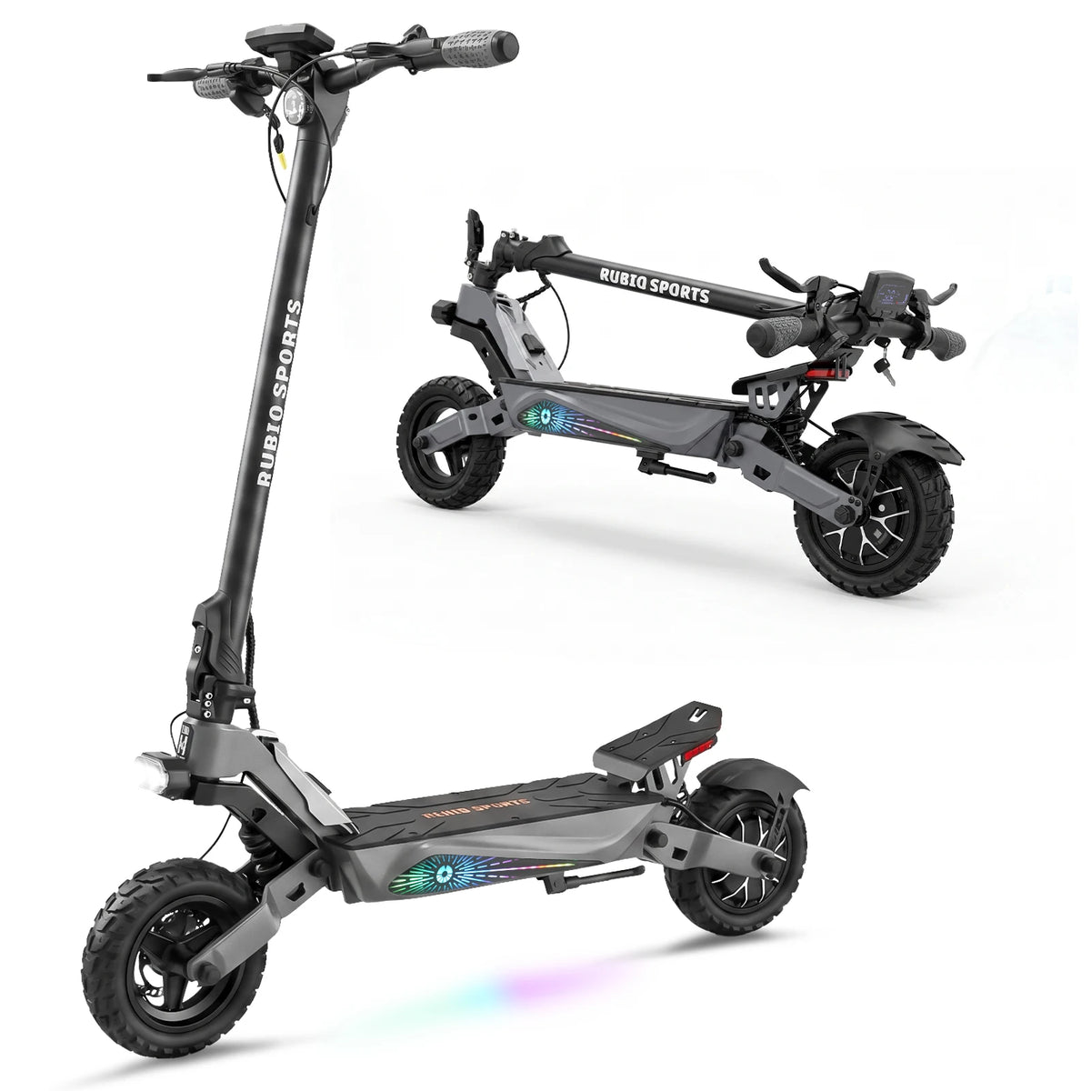 BIkydom Foldable Electric Scooter For Adults With Long Range Battery