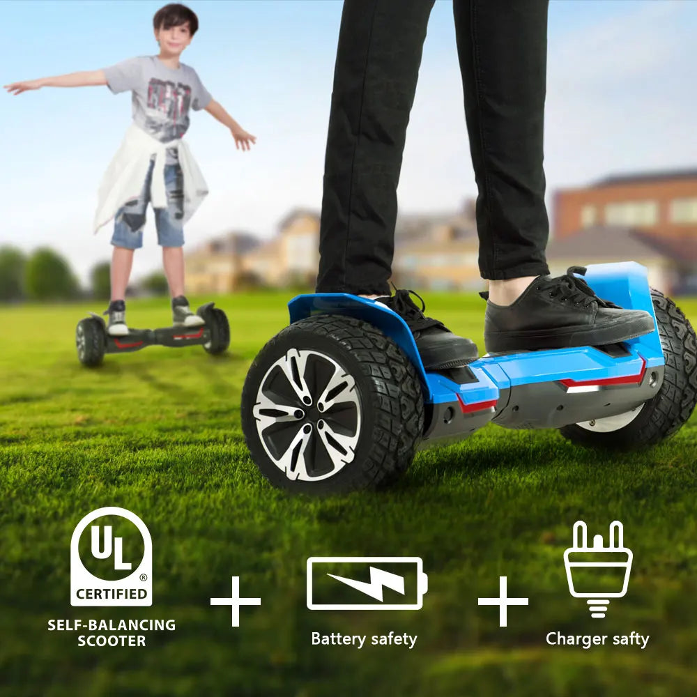 Premium Off Road Self Balancing Electric Scooter With Led Speaker